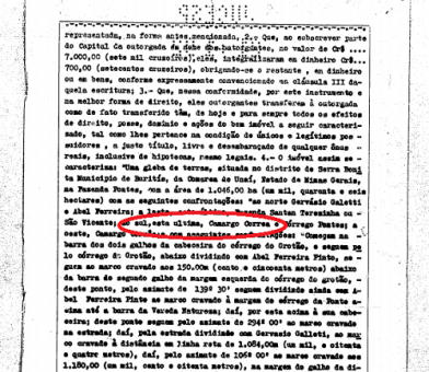 Venda feita pela Camargo Correia