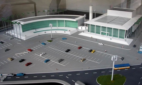Maquete do Centro de Convenções